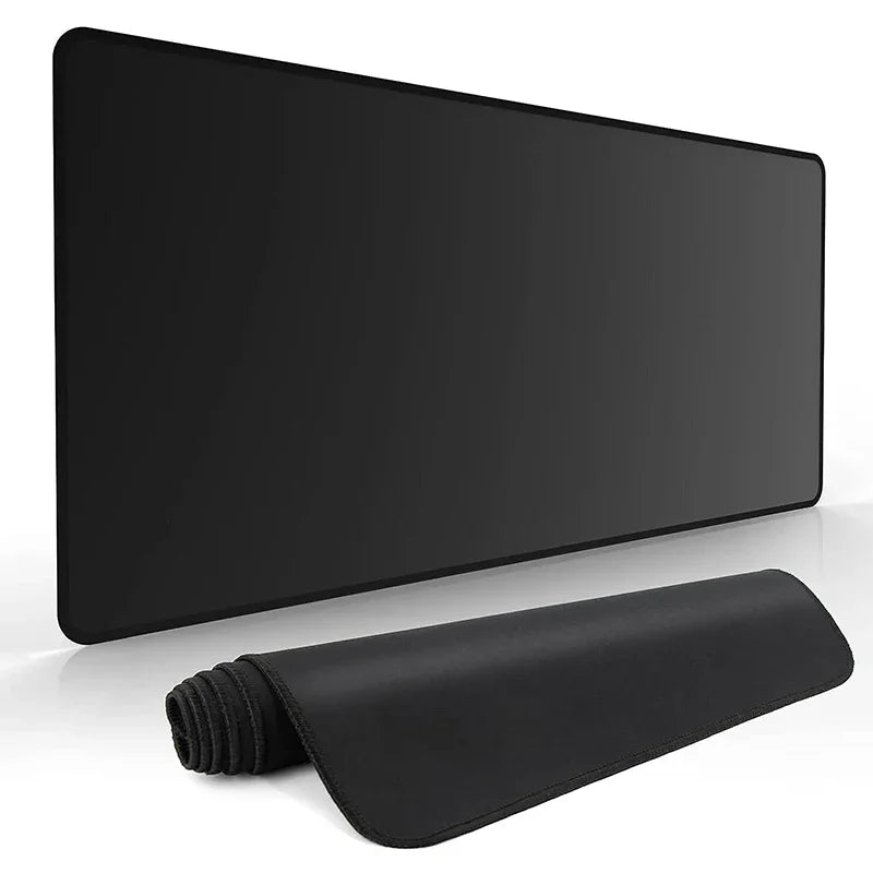 XXL Black Gaming Mouse Pad – Ultra-Smooth, Waterproof, Full Desk Coverage