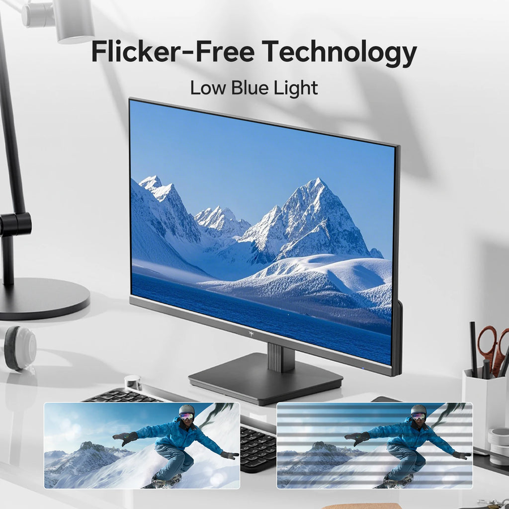 KTC 27" QHD Gaming Monitor 2560x1440 – 120Hz, IPS Panel, Eye Protection