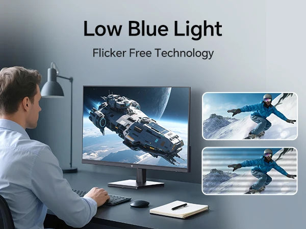 KTC 27" QHD Gaming Monitor 2560x1440 – 120Hz, IPS Panel, Eye Protection