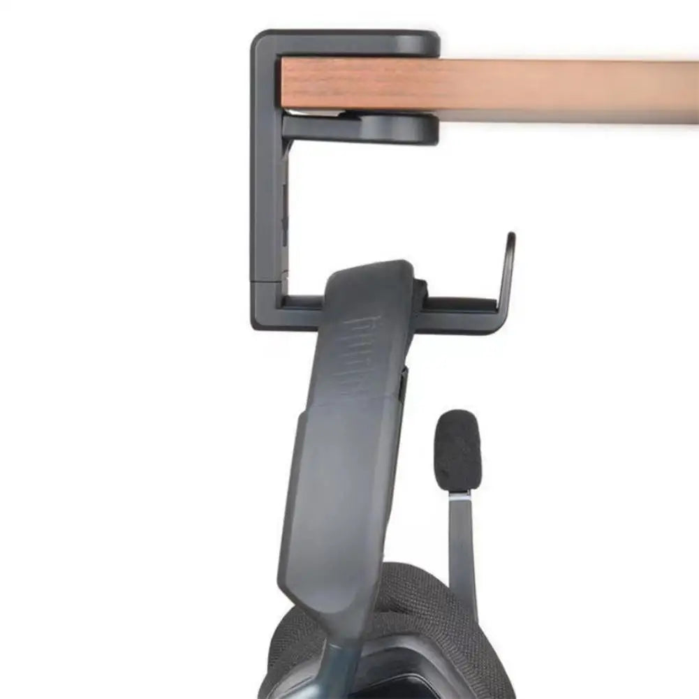 Gaming Headphone Stand – 360° Rotating Arm, Desk Mount