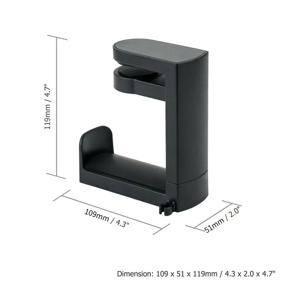 Gaming Headphone Stand – 360° Rotating Arm, Desk Mount